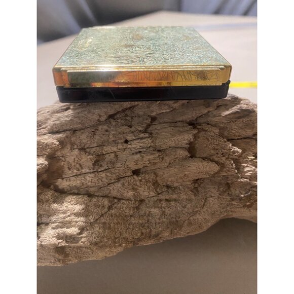 Vintage Collectible ONLY  Lancôme Paris Gold Compact Mirror Ornate Design - Picture 3 of 9